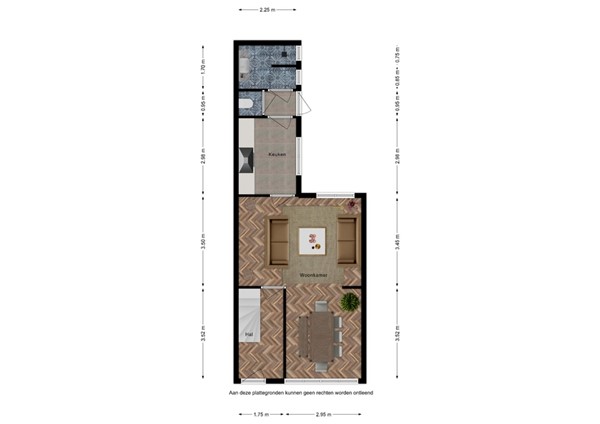 Floorplan - Beatrixstraat 8, 4532 AW Terneuzen